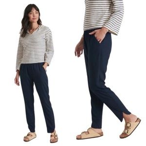 MARINE layer allison pants navy blue size small